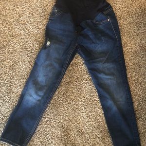 maternity boyfriend jeans